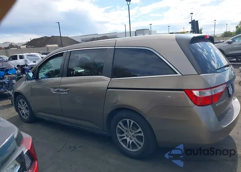 2013 Honda Odyssey Ex-L z USA, uszkodzony, nr VIN 5FNRL5H69DB074254